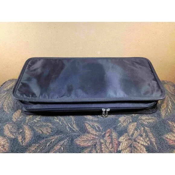 Pampered Chef BBQ Tool Set with Glove and Zippered Case